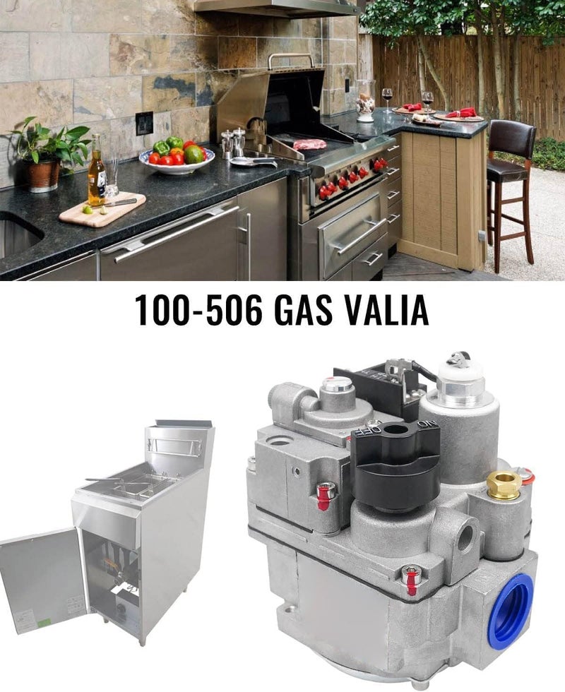 Vaticas 700-506 Gas Valve 720000 BTU/H Fit for Robertshaw 700 Series, Combination Furnace Gas Valve Repair Parts, Fast Opening, for Natural, Manufactured, Mixed, LPG and LPG/Air Mixtures - Image 2